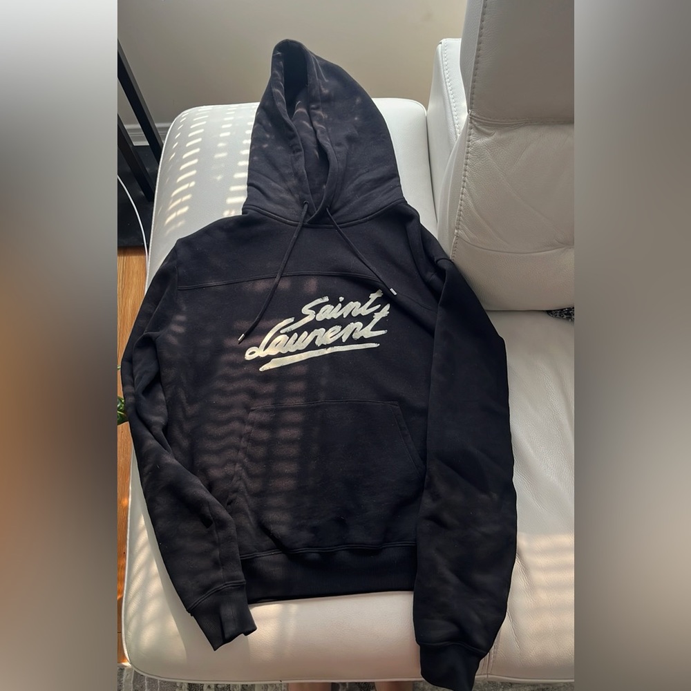 SAINT LAURENT 50s signature hoodie